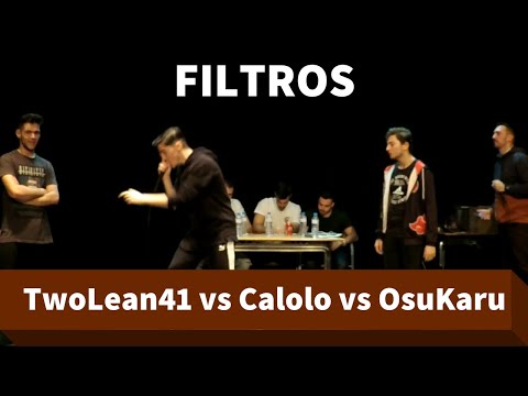 TWOLEAN41 vs CALOLO vs OSUKARU | FILTROS | MADRIZ BEATS BATTLE 2019