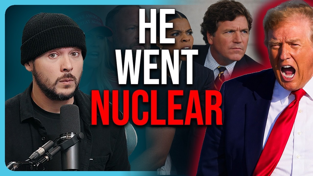Trump GOES NUCLEAR, Calls Out Tucker, Alex Jones, Candace Owens, MAGA IS OVER