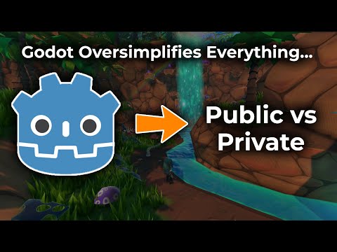 Godot rende tutto troppo facile... Pubblico vs Privato è ancora importante