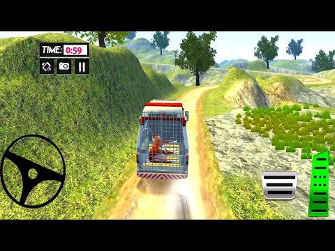 Animal Ambulance Rescue Simulator - Offroad Emergency Animal Van Driving - Android Gameplay