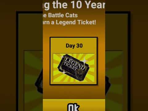 The First FREE Legend Ticket in Battle Cats EN History??