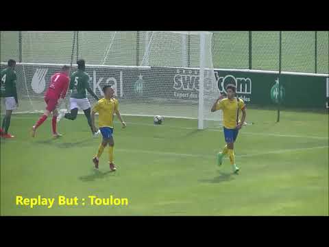 Football U19 Nationaux Saint Etienne vs Sporting Club de Toulon But Anouar El Haji Live TV 2019