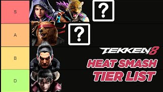 Tekken 8 -  Heat Smash Tier List