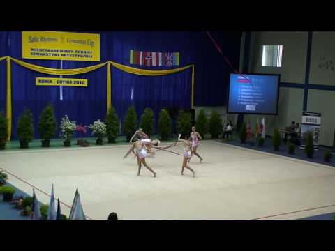 3 ribbons +2 ropes  RUSSIA at Baltic Cup Rumia 2010