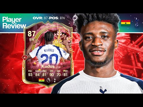 87 WW KUDUS PLAYER REVIEW l FC26 ULTIMATE TEAM