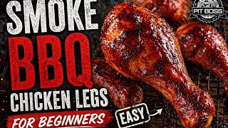 Smoked BBQ Chicken Legs on Pit Boss Pellet Grill | Easy Beginner Recipe (Juicy & Crispy Skin!)