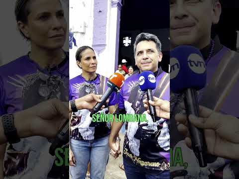 El martes en Portobelo, tras dar gracias al Cristo Negro, los periodistas me abordaron. #Colon #news