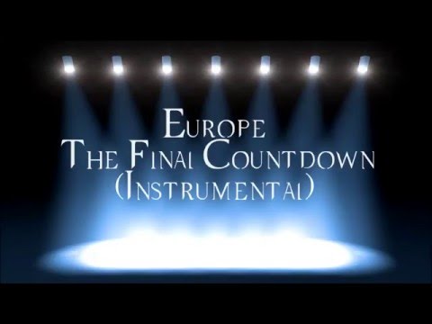 Europe   The Final Countdown Instrumental