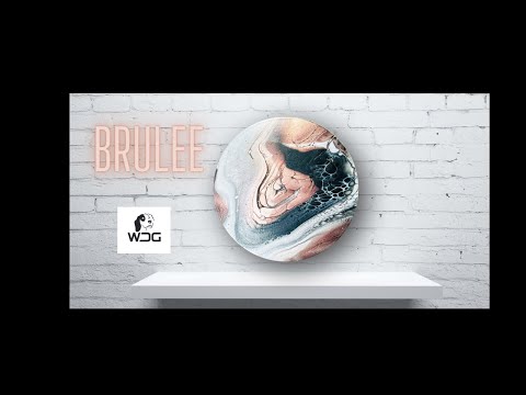 Bloom Swipe with TLP and Golden ~ Acrylic Pour ~ Fluid Art 53