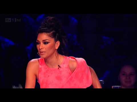 Nicole Scherzinger - Introduces James Arthur instead of Rylan  Clark on X Factor