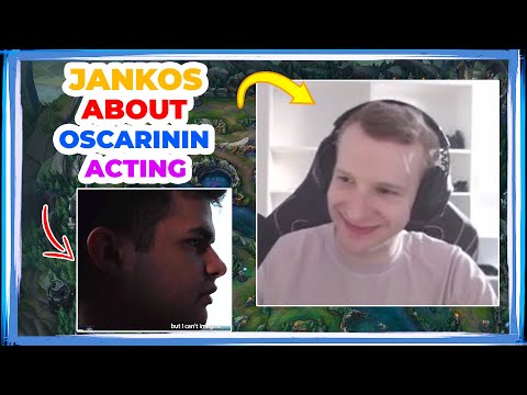 Jankos About OSCARININ Acting in FNATIC Video 👀