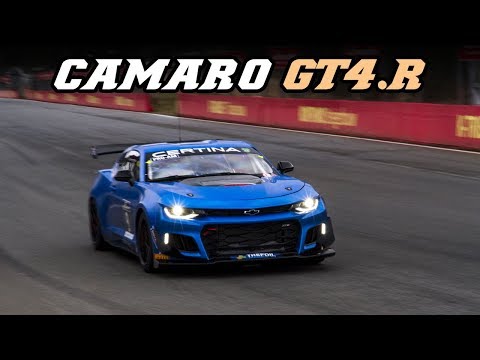 Chevrolet Camaro GT4.R - V8 rumble at Zolder