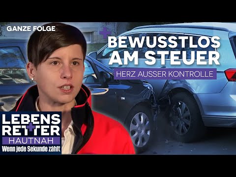 Plötzlich ohnmächtig im Auto: Schwerer Unfall deckt Herzproblem auf | Lebensretter hautnah