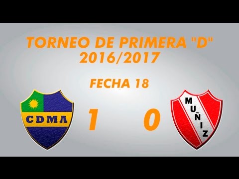 Primera "D" 2016/2017 - Fecha 18 - Alem 1 Muñiz 0