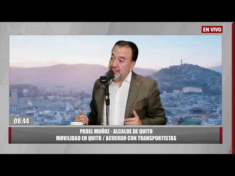 🔴 #EnVivo sigue la entrevista del alcalde Pabel Muñoz por Radio Pichincha