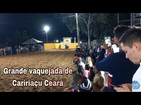 Veja 👀 grande vaquejada de Caririaçu Ceará