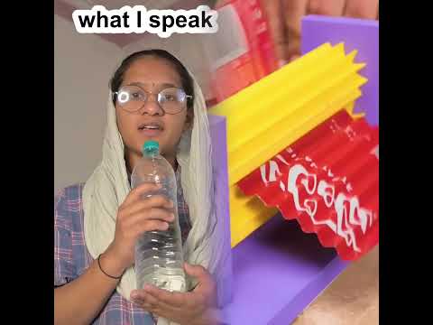 what I learn vs what I speak 🤯 That One Underconfident Kid in School Assembly #comedy #shorts