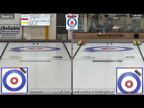 Michelle Hartwell vs. Claire Booth - Draw 3 - Curling Stadium Alberta Curling Series #4