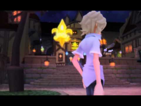 Kingdom Hearts 3D Cutscene 102 - Riku Traverse Town Second Visit 1