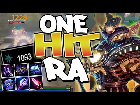 Smite: One Hit Ra Build - THREE VS. ONE ALL DAY BABY!
