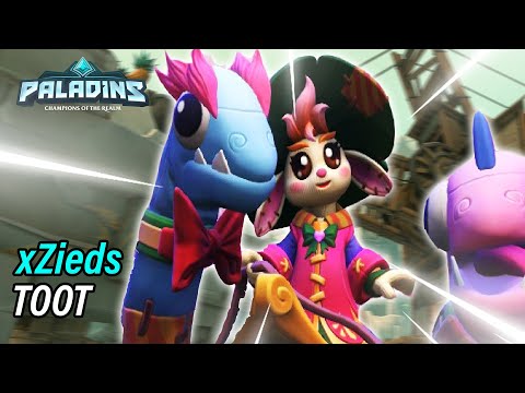 xZieds Moji Pro Competitive l GRANDMASTER l TOOT l PALADINS GAMEPLAY