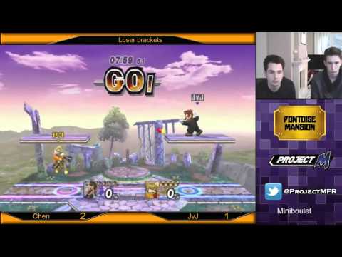 Big Pontoise Mansion  - Bracket L2 : Chen (Falco, Fox) vs JvJ (Mario)