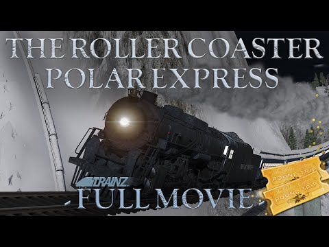 TRAINZ | THE ROLLER COASTER POLAR EXPRESS - TRS19 Movie [4K]