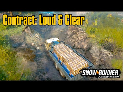 SnowRunner | Loud and Clear Contract | Rift