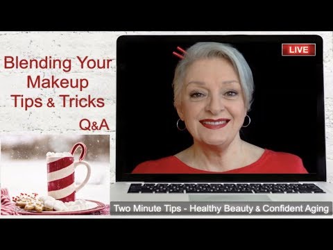 LIVE - Blending Your Makeup Successfully - Tips, Tricks, Techniques = Q&A