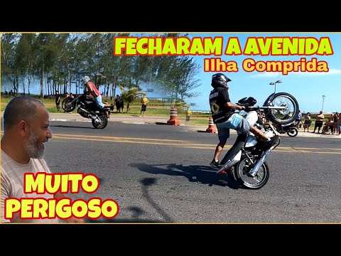 A AVENIDA BEIRA MAR DE ILHA COMPRIDA PEGOU FOGO / QUEBRANDO A ROTINA #litoral #praia #natureza #mar 