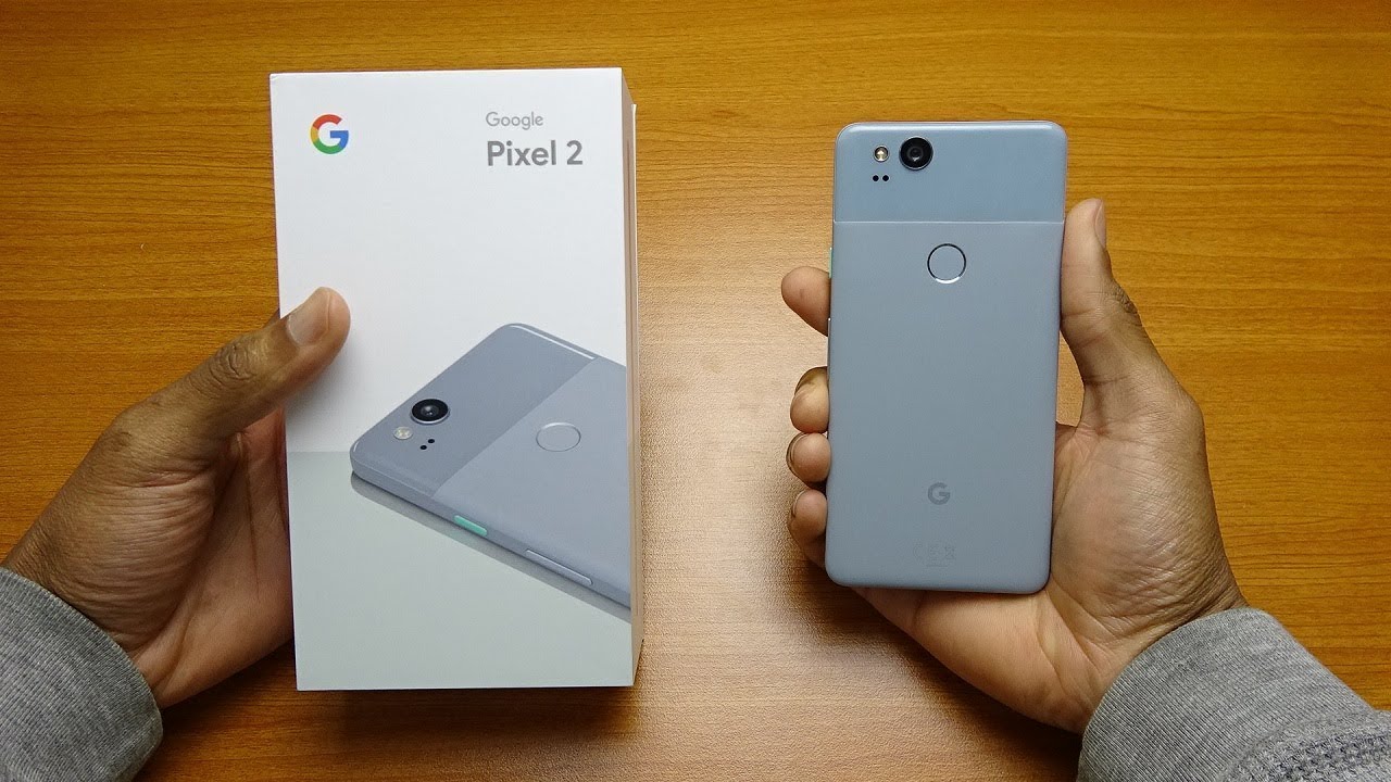 Google Pixel 2 Kinda Blue Unboxing