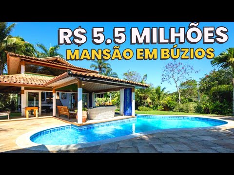 MANSÃO DE LUXO EM BUZIOS RIO DE JANEIRO