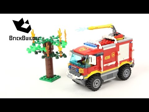 Vidéo LEGO City 4208 : Le camion de pompier tout-terrain