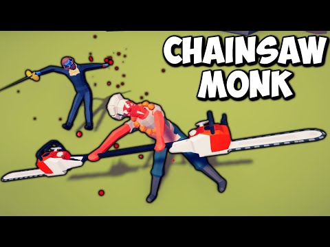 🪚Chainsaw Monk👺 vs Every Faction - Totally Accurate Battle Simulator TABS