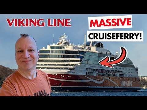 My 23-hour Trip on Viking Line’s MASSIVE Cruiseferry - Viking Glory.  I WAS SHOCKED!