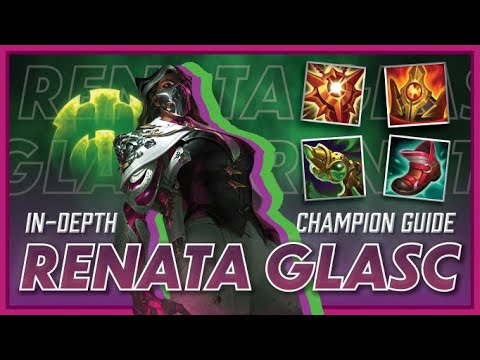 IN-DEPTH RENATA GLASC Support Guide Season 12 | How To WIN & CARRY Step-By-Step | Full Build