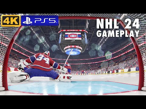 NHL 24 PS5 Gameplay 4K