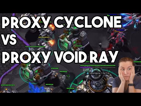Proxy Cyclone VS Proxy Void Ray!