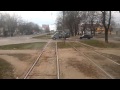 Трамвай К1 г.Николаев маршрут номер 6 