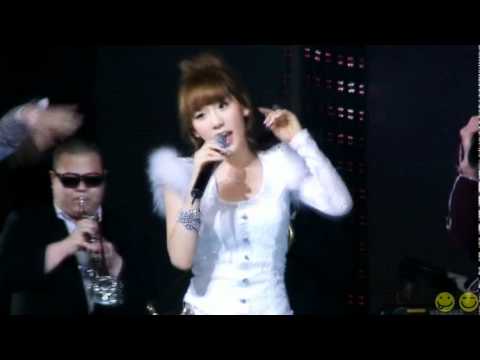[Fancam] 091230 SNSD Taeyeon - 스피드