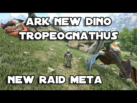 Ark (Xbox) Tropeognathus New Dino | How to Use and Possible new Raid Meta
