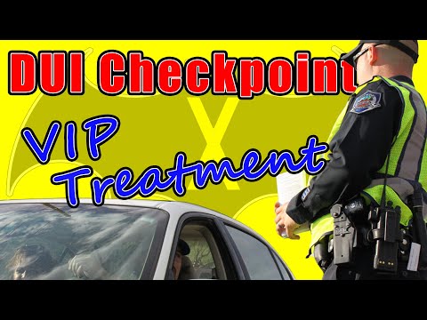 Cops Give VIP Pass at a DUI Checkpoint  |  COP WATCH FIRST AMENDMENT AUDIT
