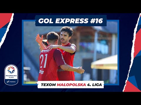 GOL EXPRESS 2025/26 - 16. KOLEJKA TEXOM MAŁOPOLSKIEJ 4. LIGI