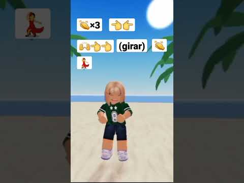 Tutorial da música: na rebolada #youtubeshorts #viral #dance #tiktok #tutorial #roblox #nivelhard