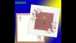 Marriage Reception Card-KNK2810