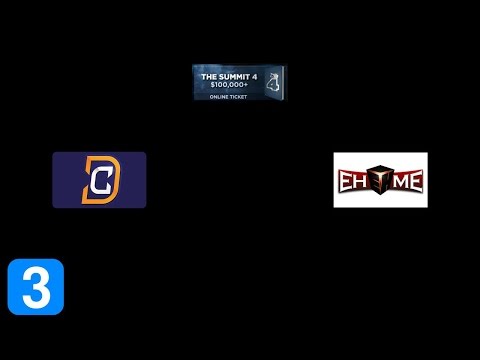 Full Highlights Digital Chaos vs EHOME Game 3- The Summit 4