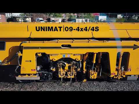 PMC Rail Bedienertutorial 20 "Weichenarbeiten" - UNIMAT 09-4x4 von Plasser&Theurer
