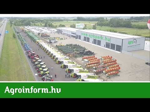 100 traktor, 50 kombájn, 50.000 lóerő! Ilyen parkba szívesen jár a gazda!
