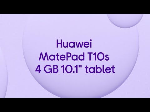 Huawei MatePad T10s 4 GB 10.1" Tablet - 64 GB, Blue - Product Overview