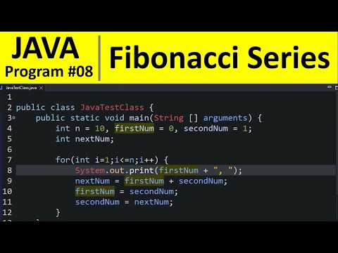 Fibonacci Series In Java Program